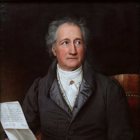 Portrait of Goethe