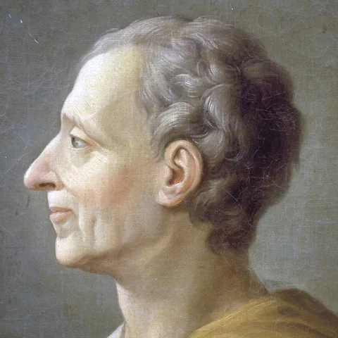 Portrait of Montesquieu